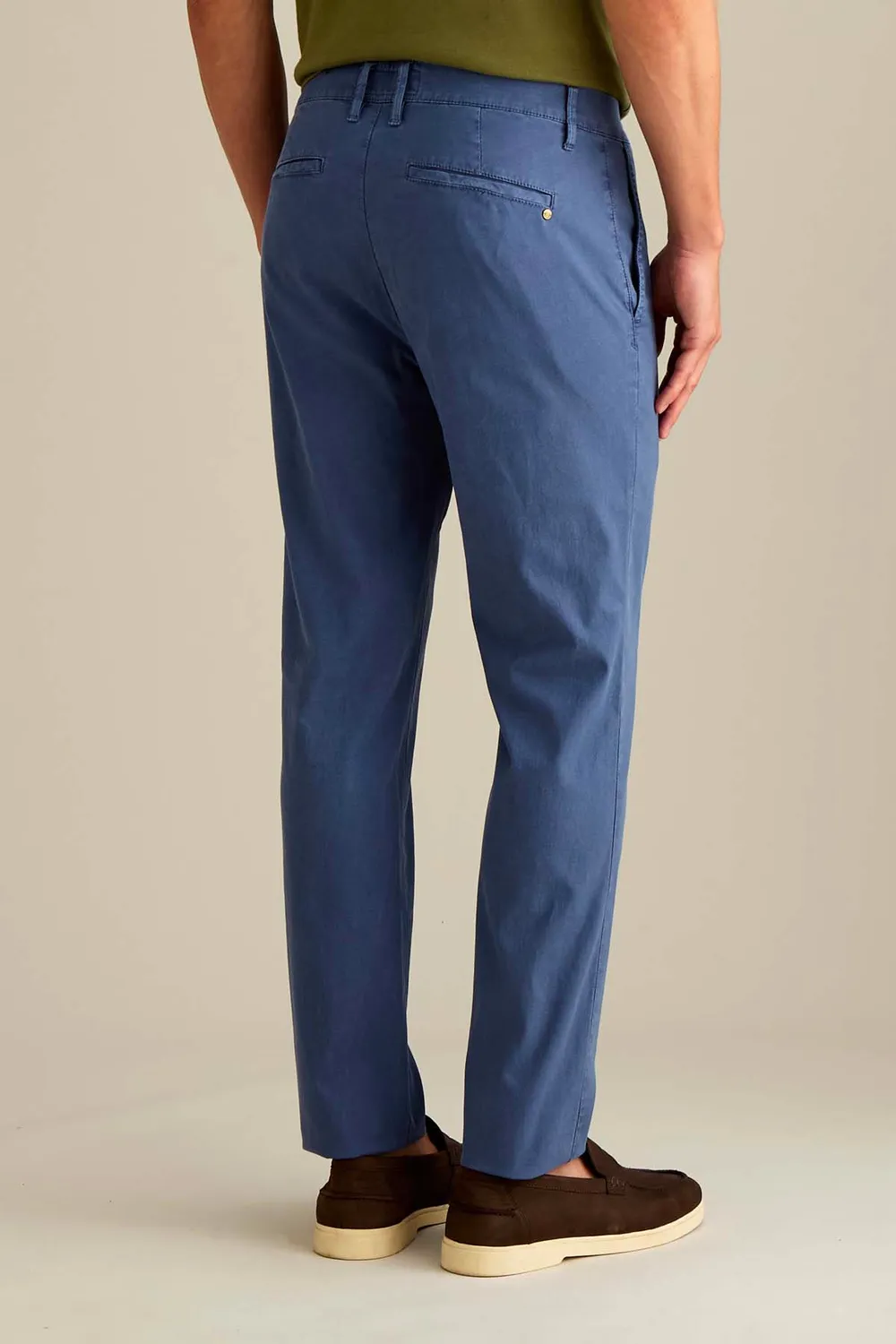 Jeckerson Jack slim fit chino blauw middel