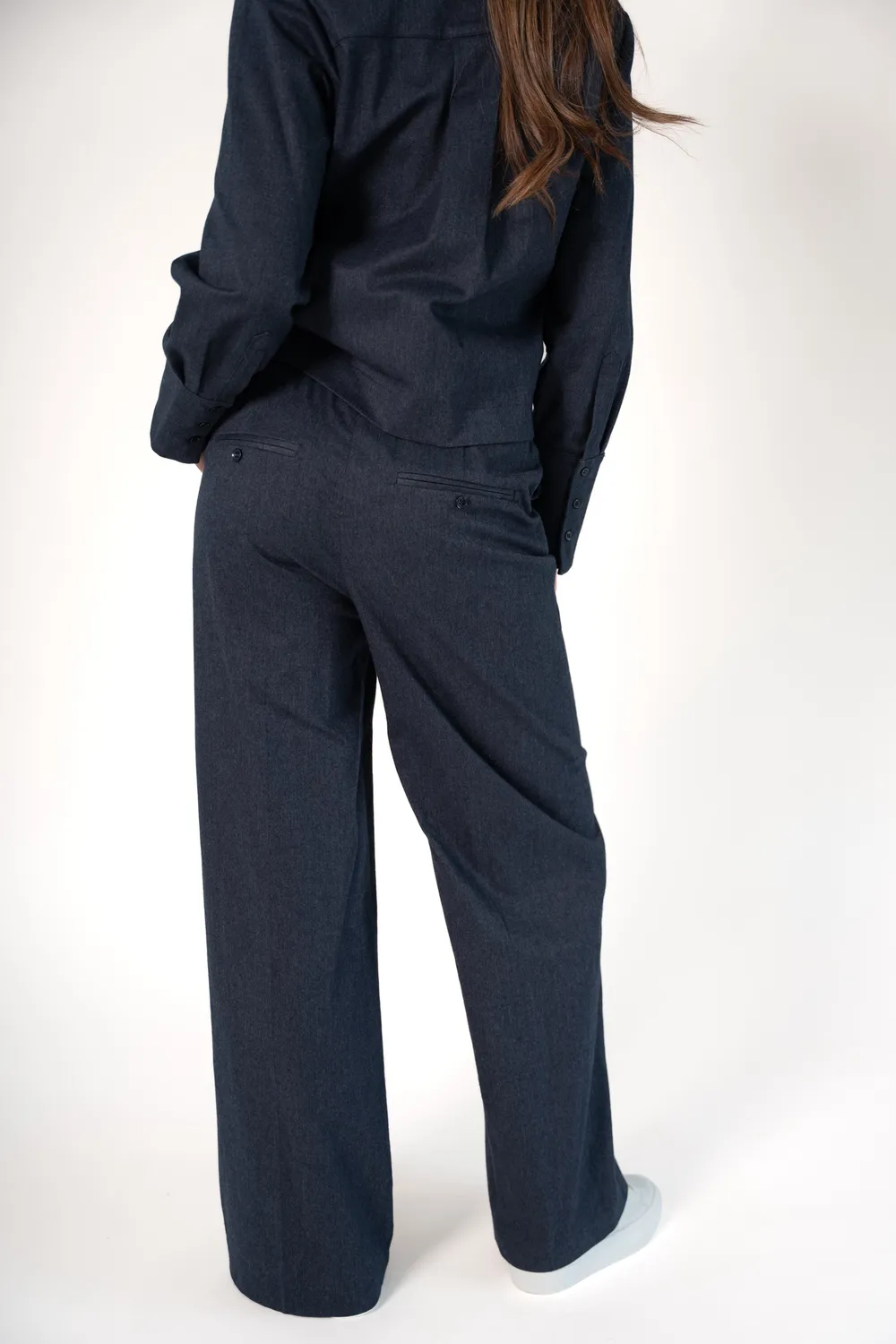 Corel Lior Britta broek wide leg night sky