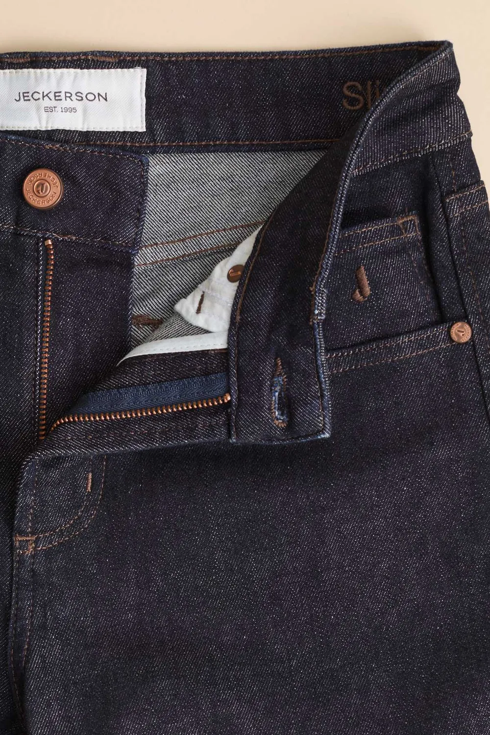 Jeckerson Jacqueline jeans blauw donker slim fit dames denim