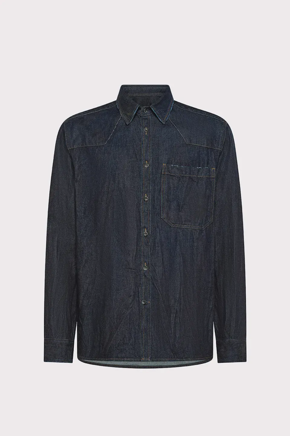 Nine In The Morning Jade JD09 overhemd heren indigo denim