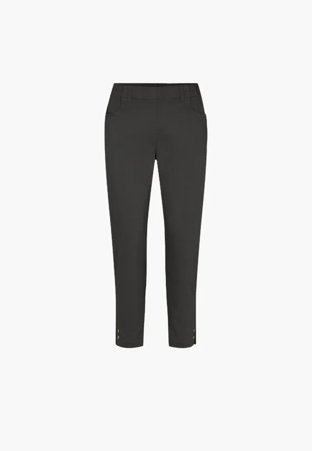 Laurie Ellie Relaxed SL damesbroek zwart korte lengte