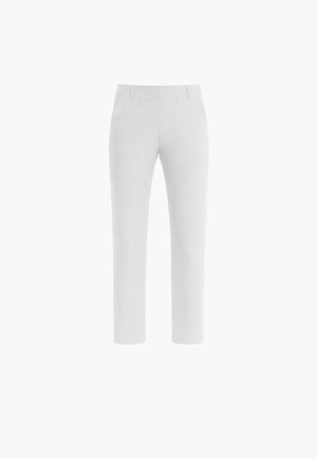 Laurie Taylor Regular CL broek white stretch wit