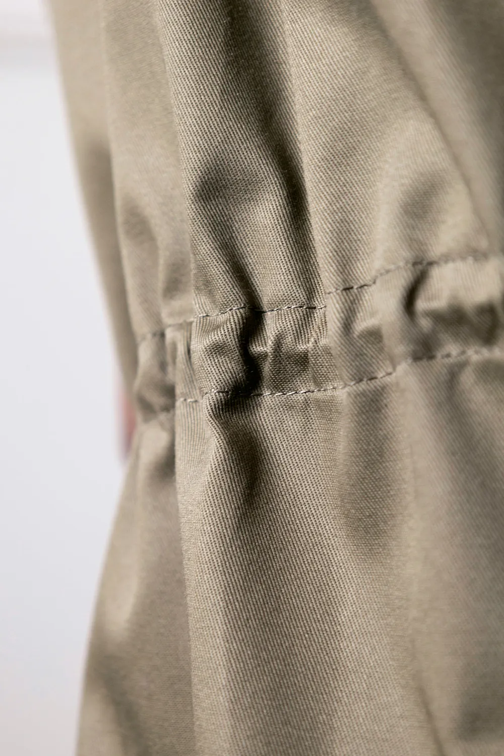 Nine In The Morning Milu MIU01 gilet dames olijf gabardine