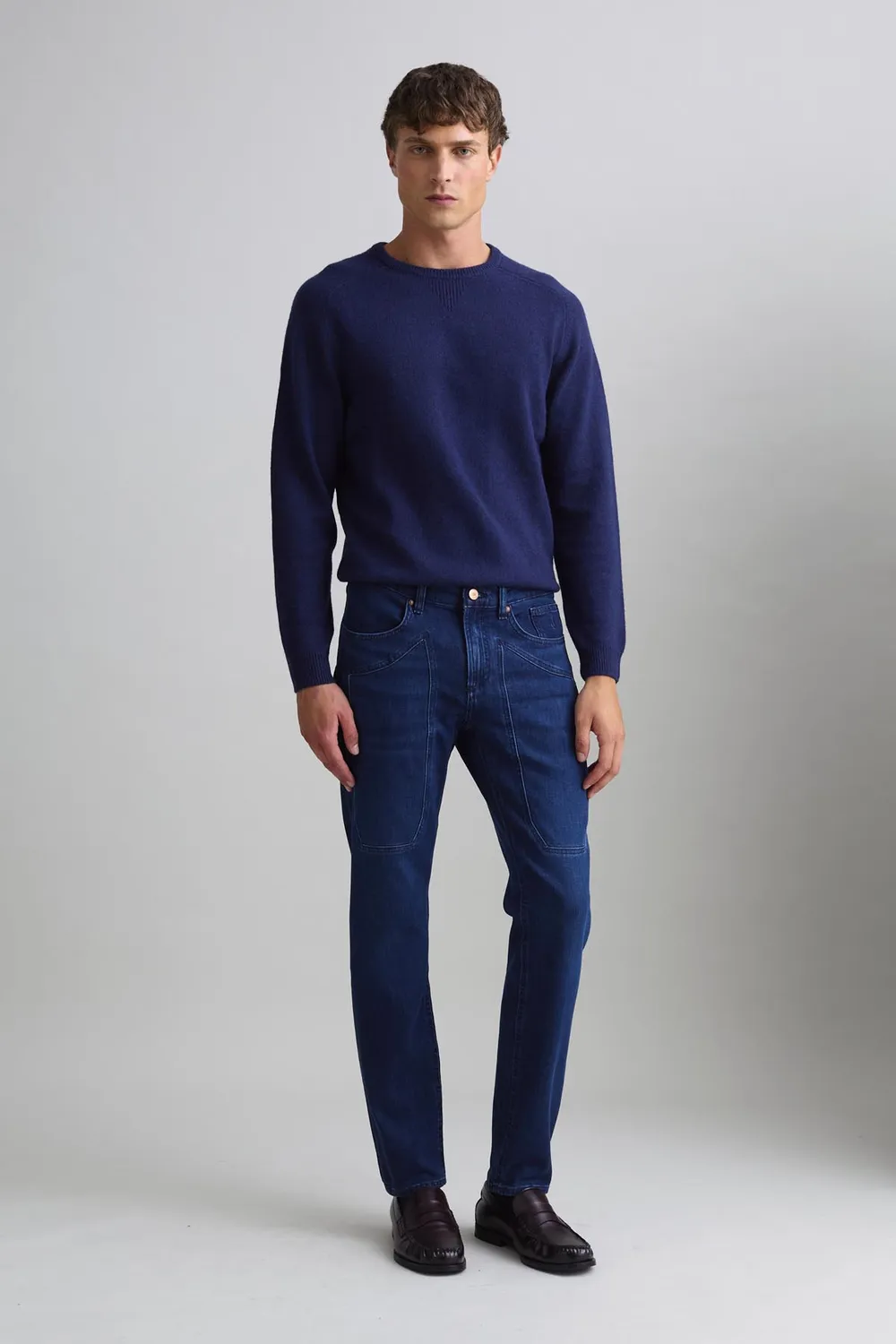 Jeckerson John slim fit jeans blauw medium stretch