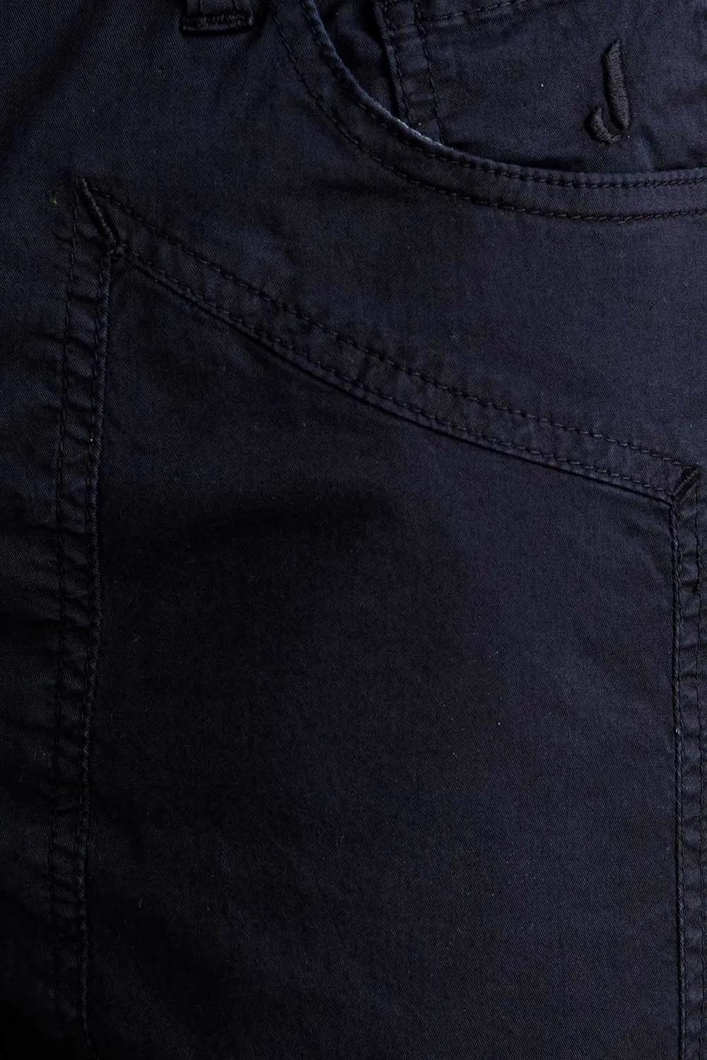 Jeckerson Jayden slim bermuda donkerblauw katoen