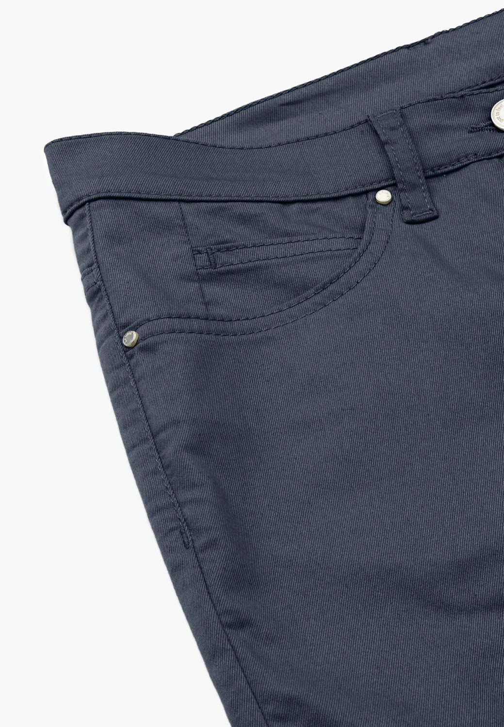 Laurie Charlotte Regular ML broek Navy stretch