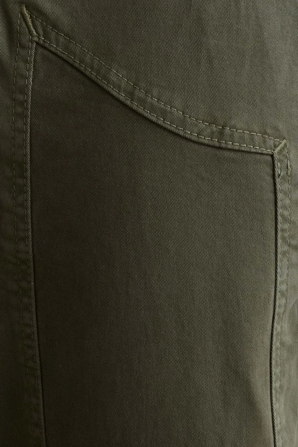 Jeckerson Jevon slim fit chino groen modder gabardine