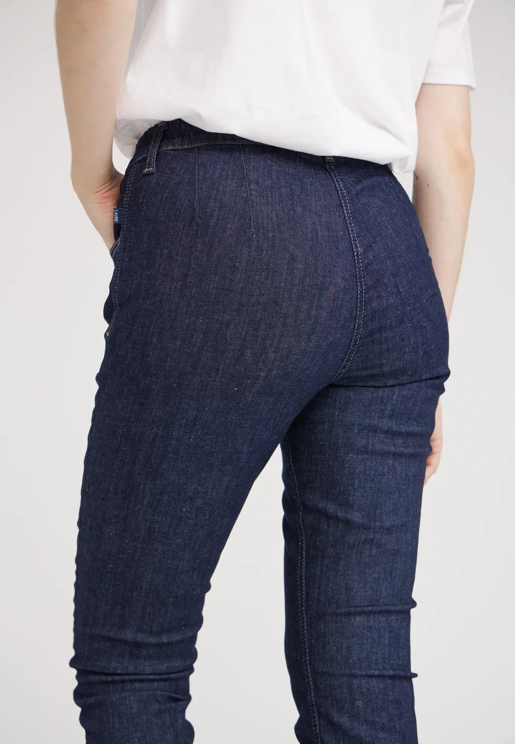 Laurie Grace Slim ML jeans Dark Blue Denim stretch