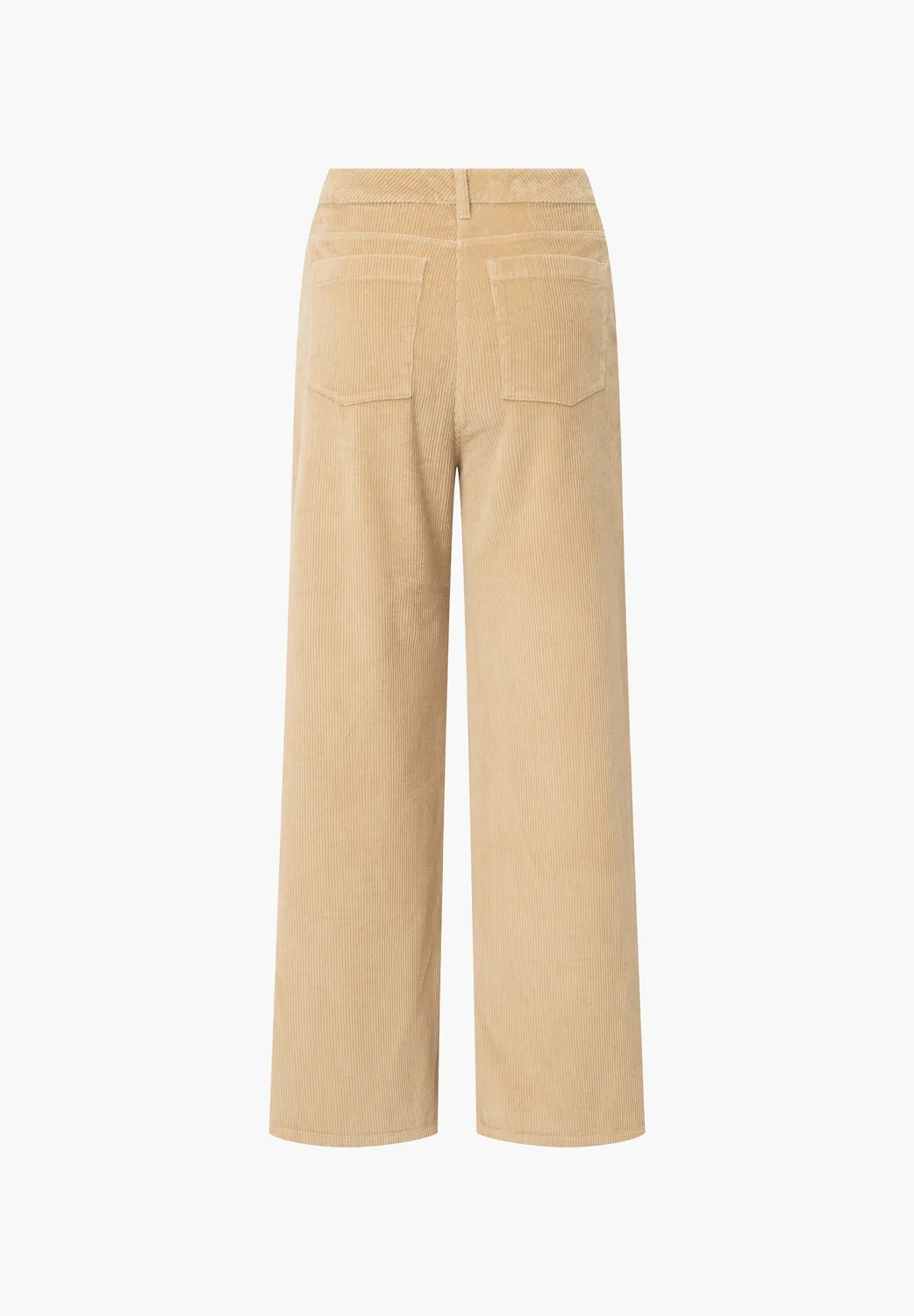 Laurie Charm Loose Corduroy ribbroek cafe latte medium