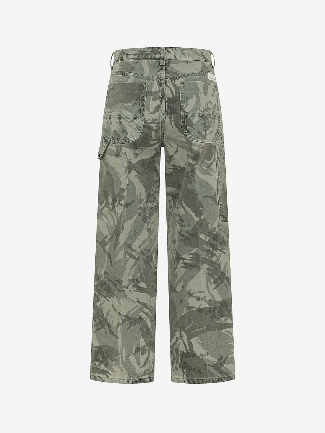 Nine In The Morning Workover chino jongens camouflage katoen
