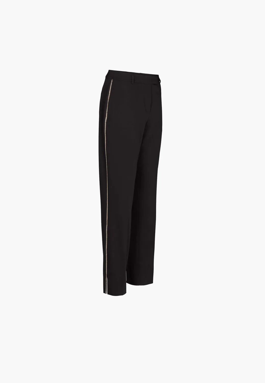 Laurie Julianne Pipe broek zwart glitterbies