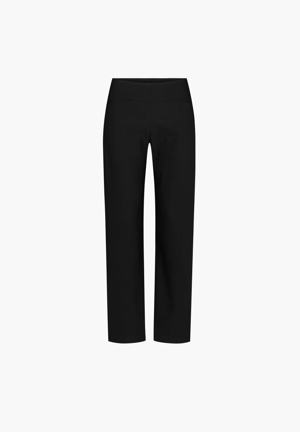 Laurie Thea Straight ML broek black medium lengte
