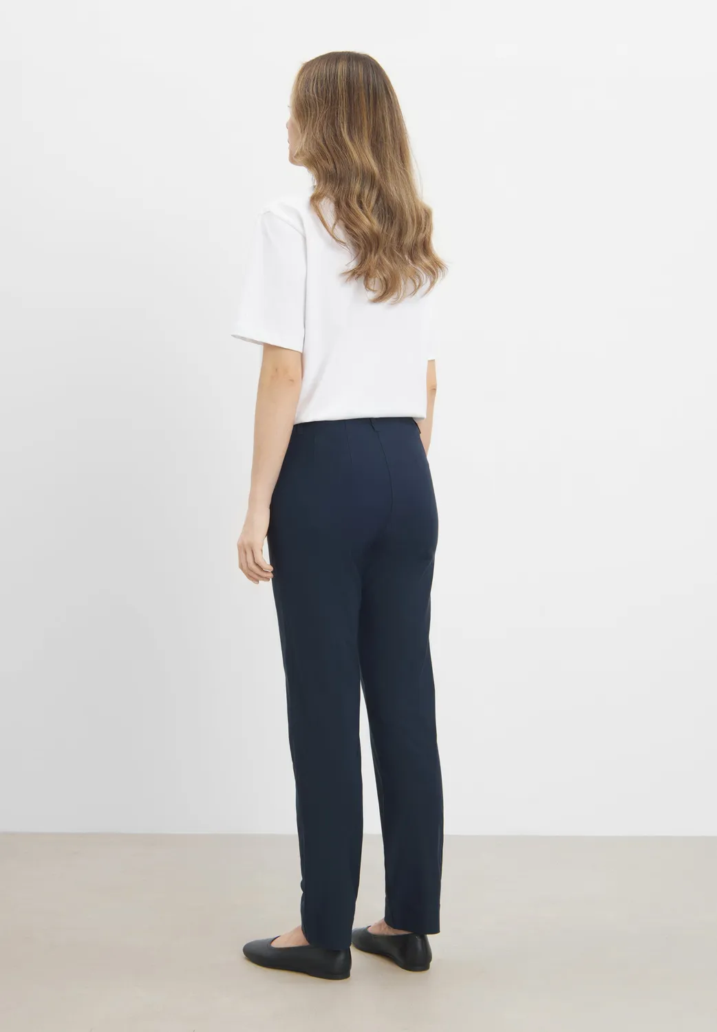 Laurie Kelly Regular 29704 broek Navy stretch