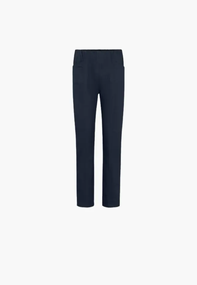 Laurie Slender Rouge Regular ML broek navy stretch
