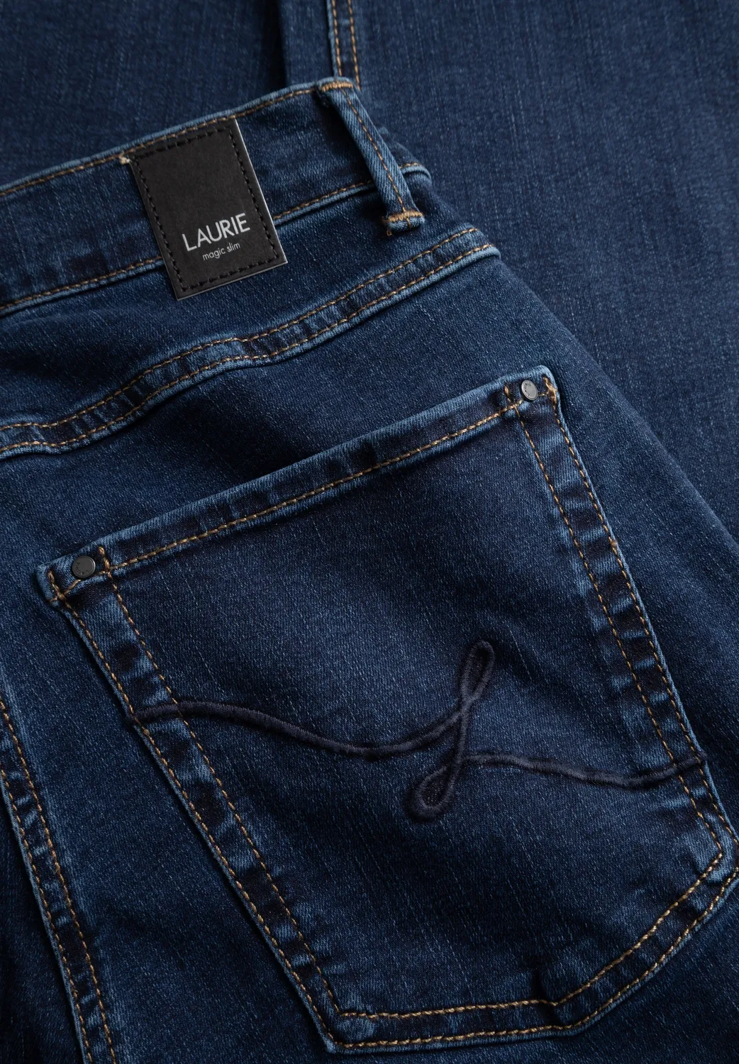 Laurie Christie Regular ML jeans dark blue denim lift