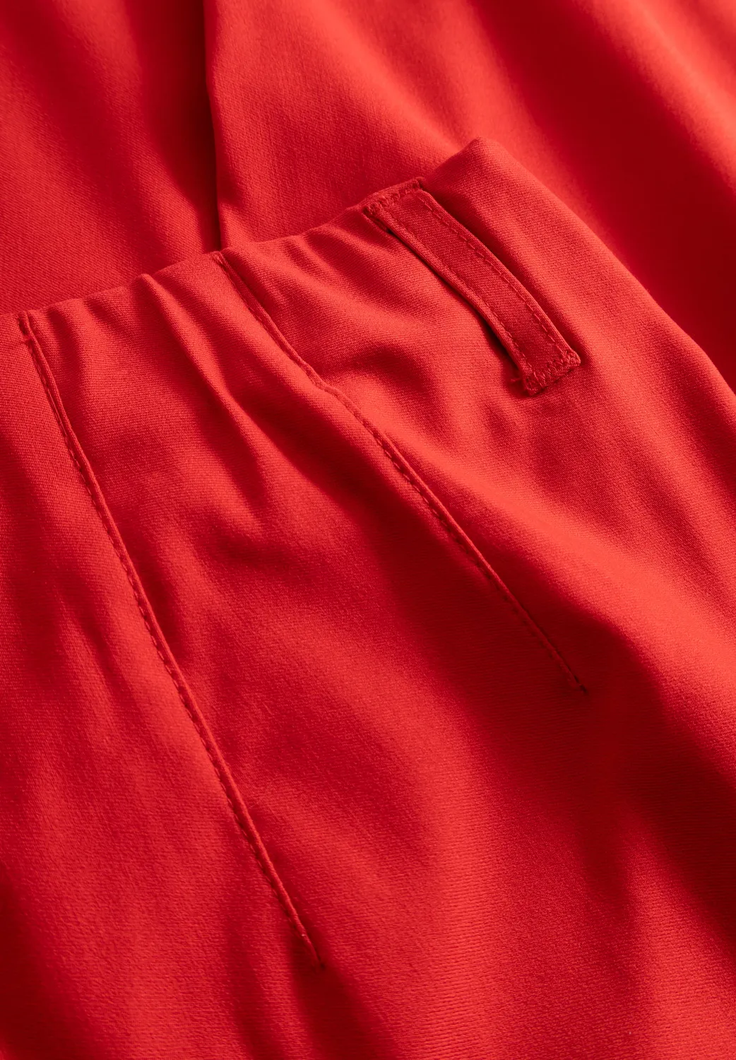 Laurie Taylor Regular CL pantalon Red cropped stretch