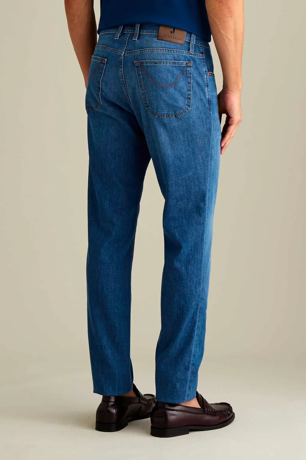 Jeckerson Jordan jeans blauw donker slim fit super comfort