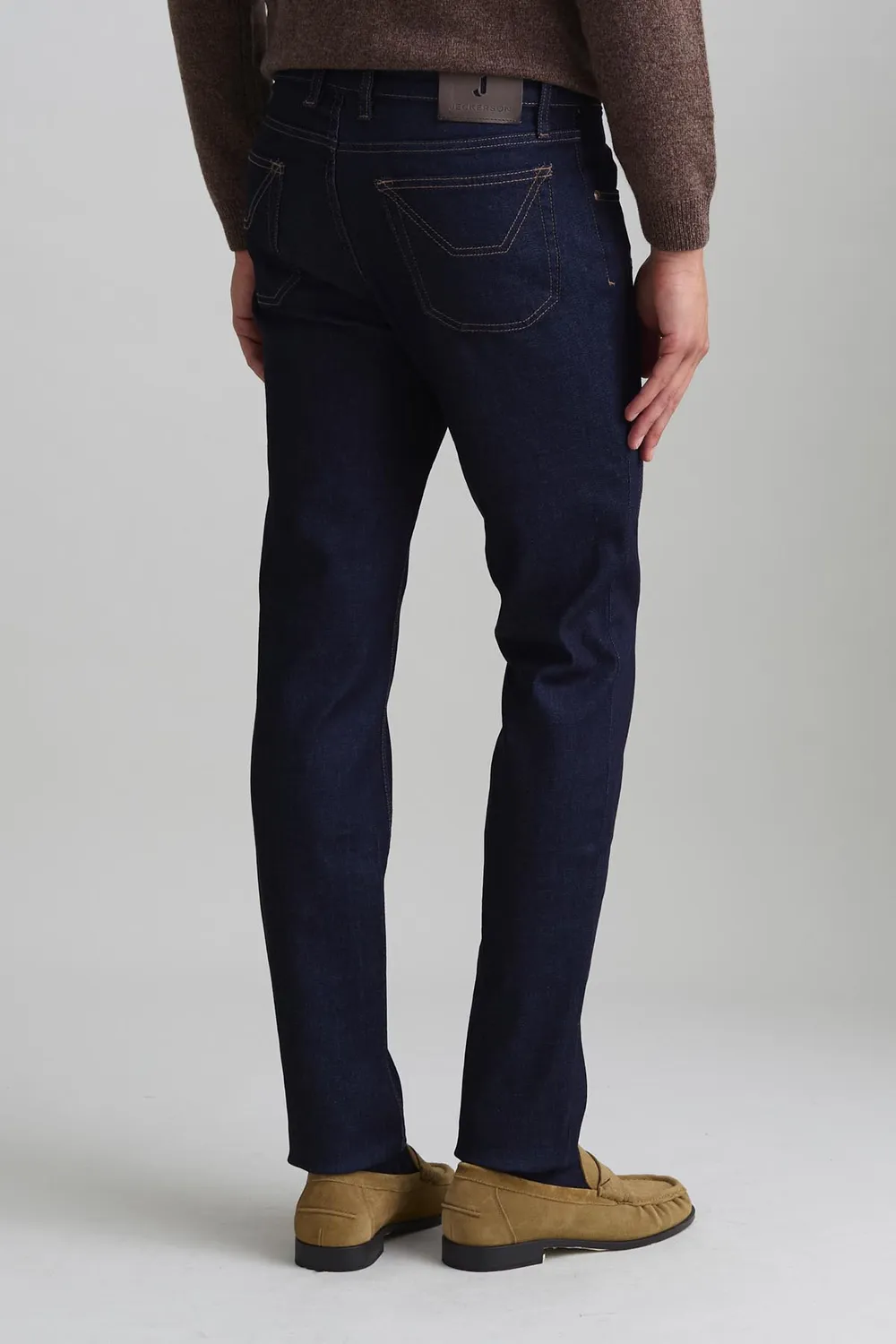 Jeckerson John Toppa jeans slim fit donkerblauw denim