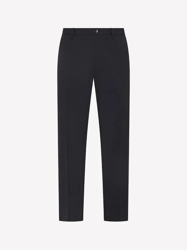 Nine In The Morning Giove GVE84 chino slim heren navy wol