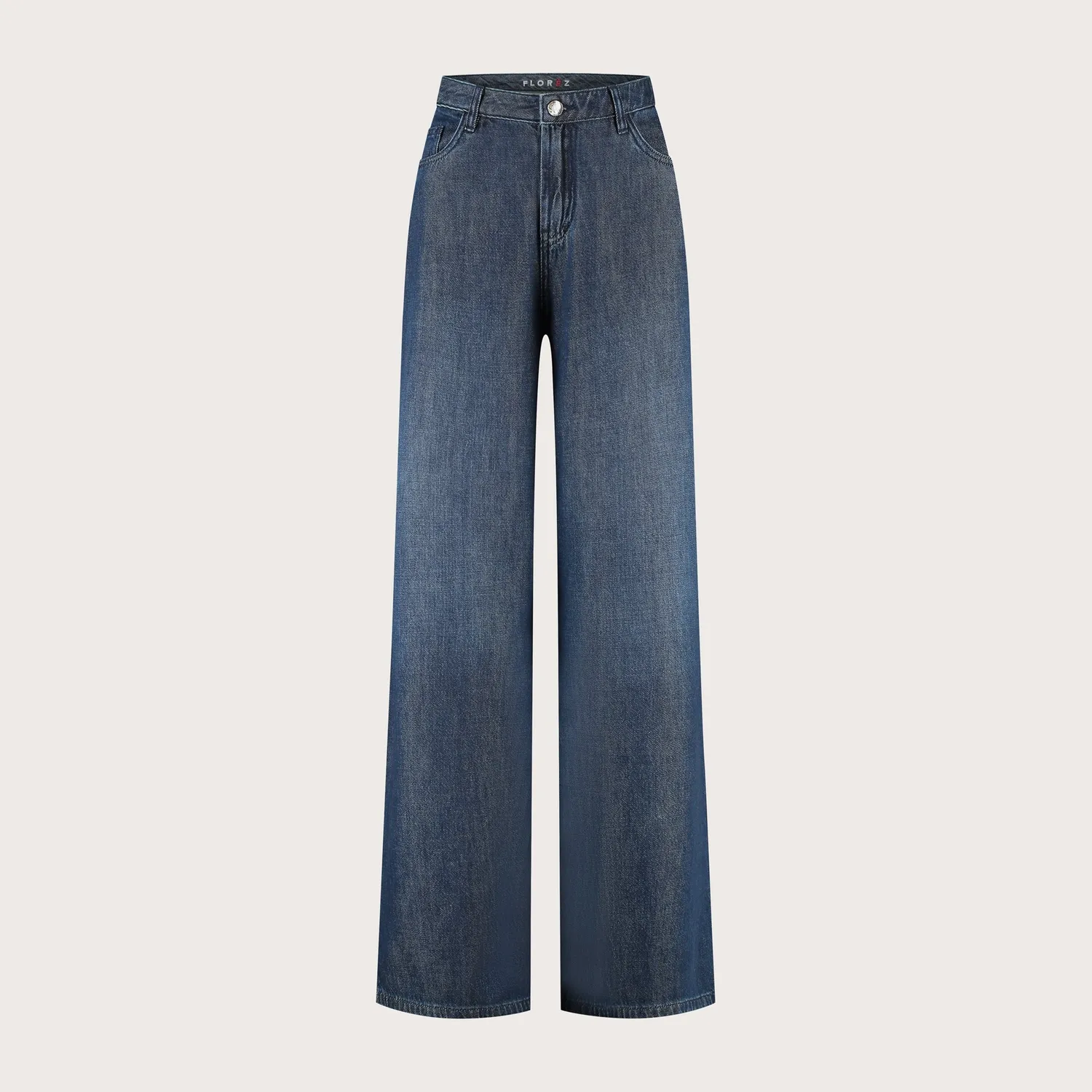 Florez Liv Wide leg jeans Indigo Blue loose