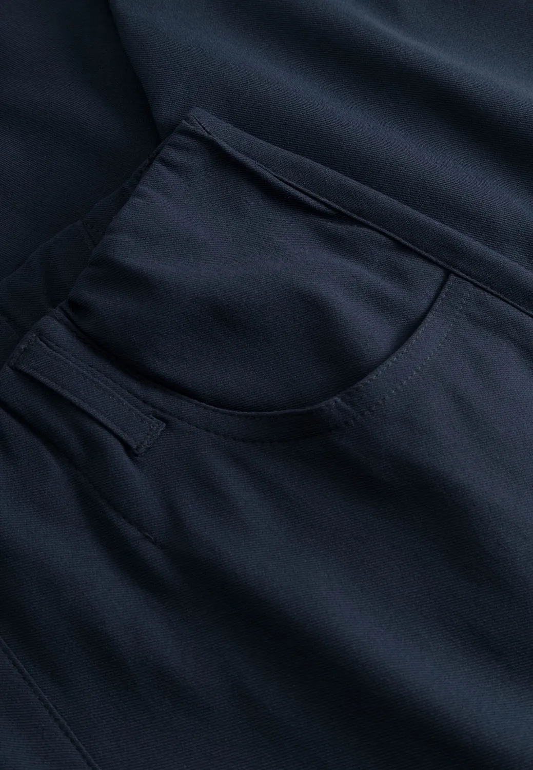 Laurie Donna Loose ML damesbroek navy viscose