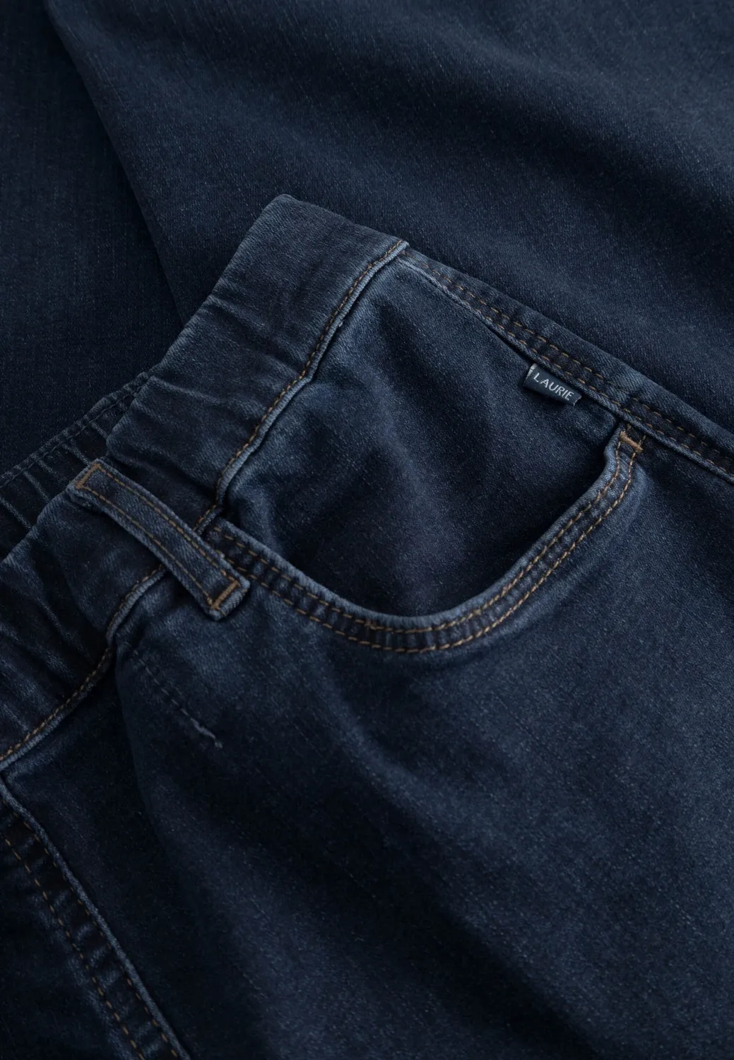 Laurie Donna 101179 loose jeans dark blue denim 80 cm