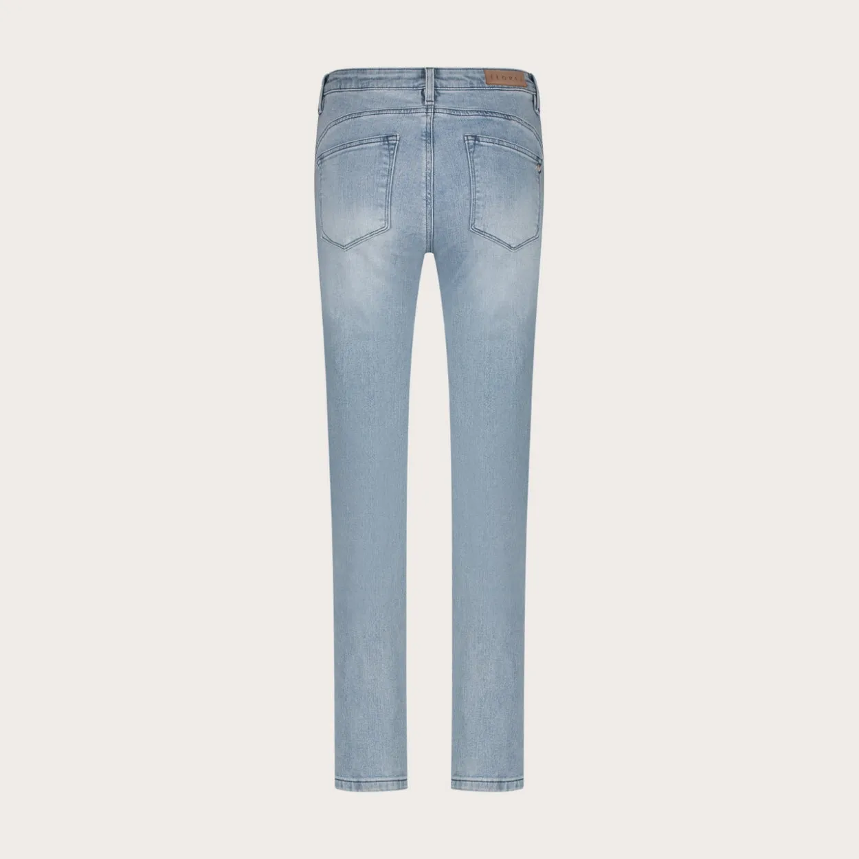 Florez Bond Straight jeans cloudy blue rechte pijp