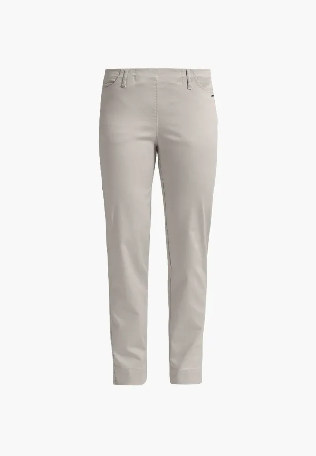 Laurie Kelly Regular SL broek Grey Sand stretch
