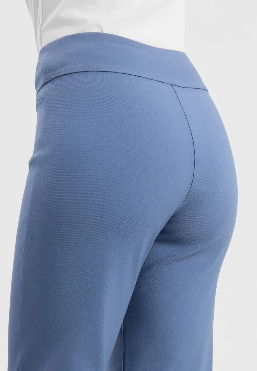 Laurie Thea Straight LL damesbroek blauw lang 85 cm