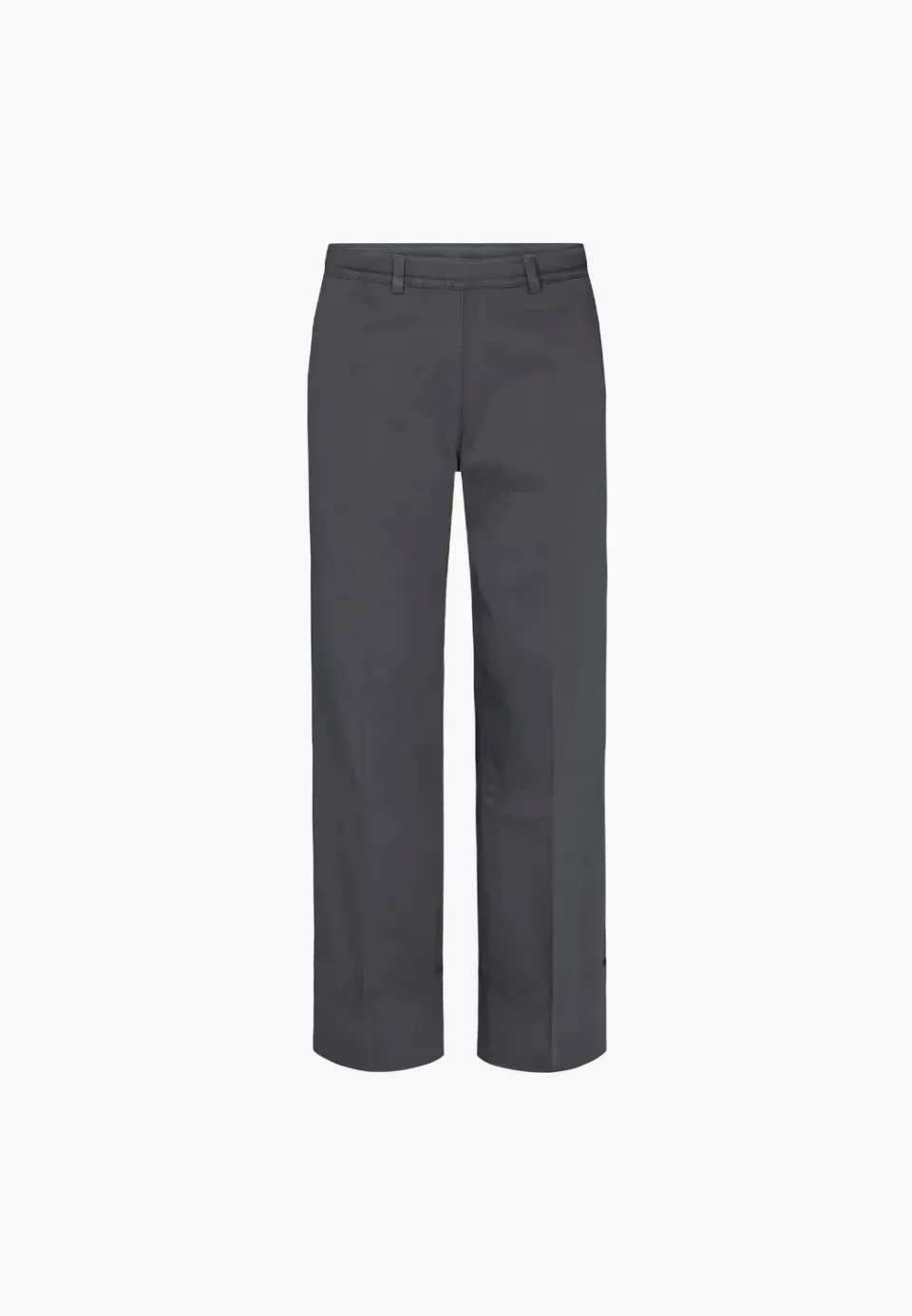 Laurie Phoebe Loose ML broek antraciet wijde pijp
