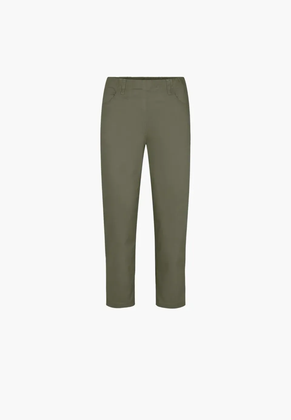 Laurie Patricia 100870 cropped broek khaki katoen