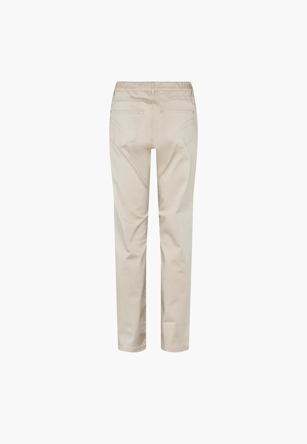 Laurie Hannah Regular ML broek Grey Sand 5-pocket