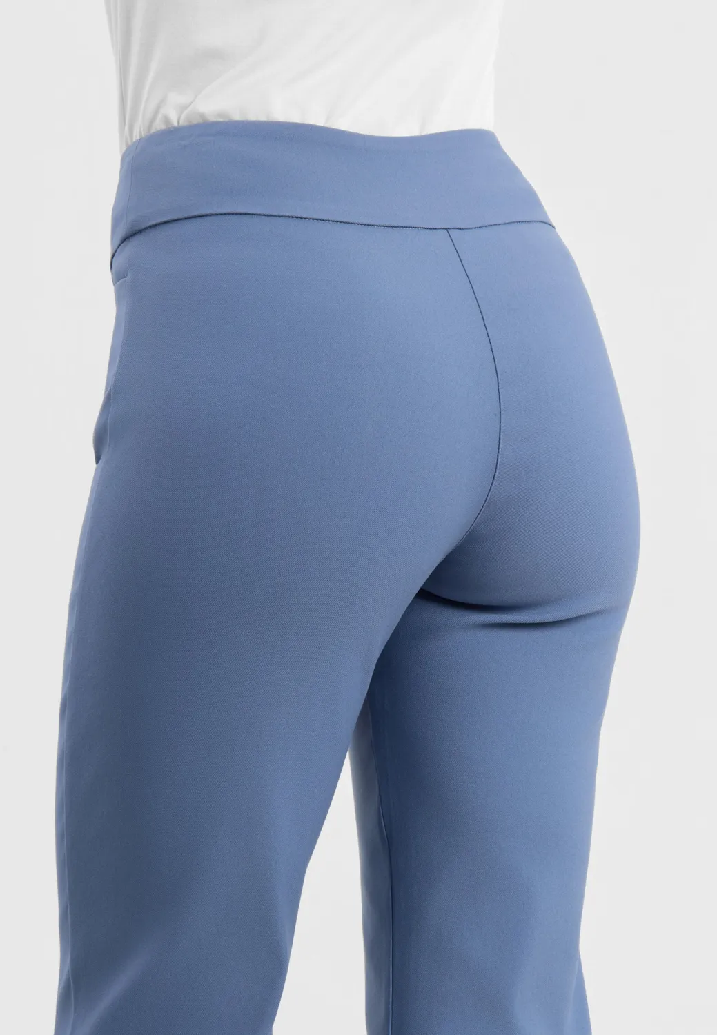 Laurie Thea Straight ML broek blauw rechte pasvorm