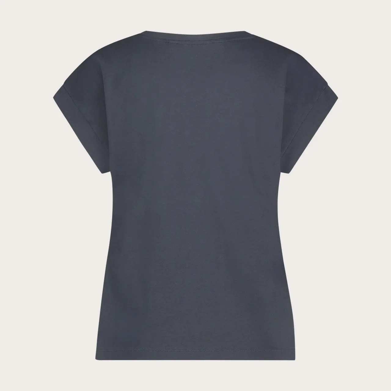Florez Fien T-shirt Navy Blue katoenmix