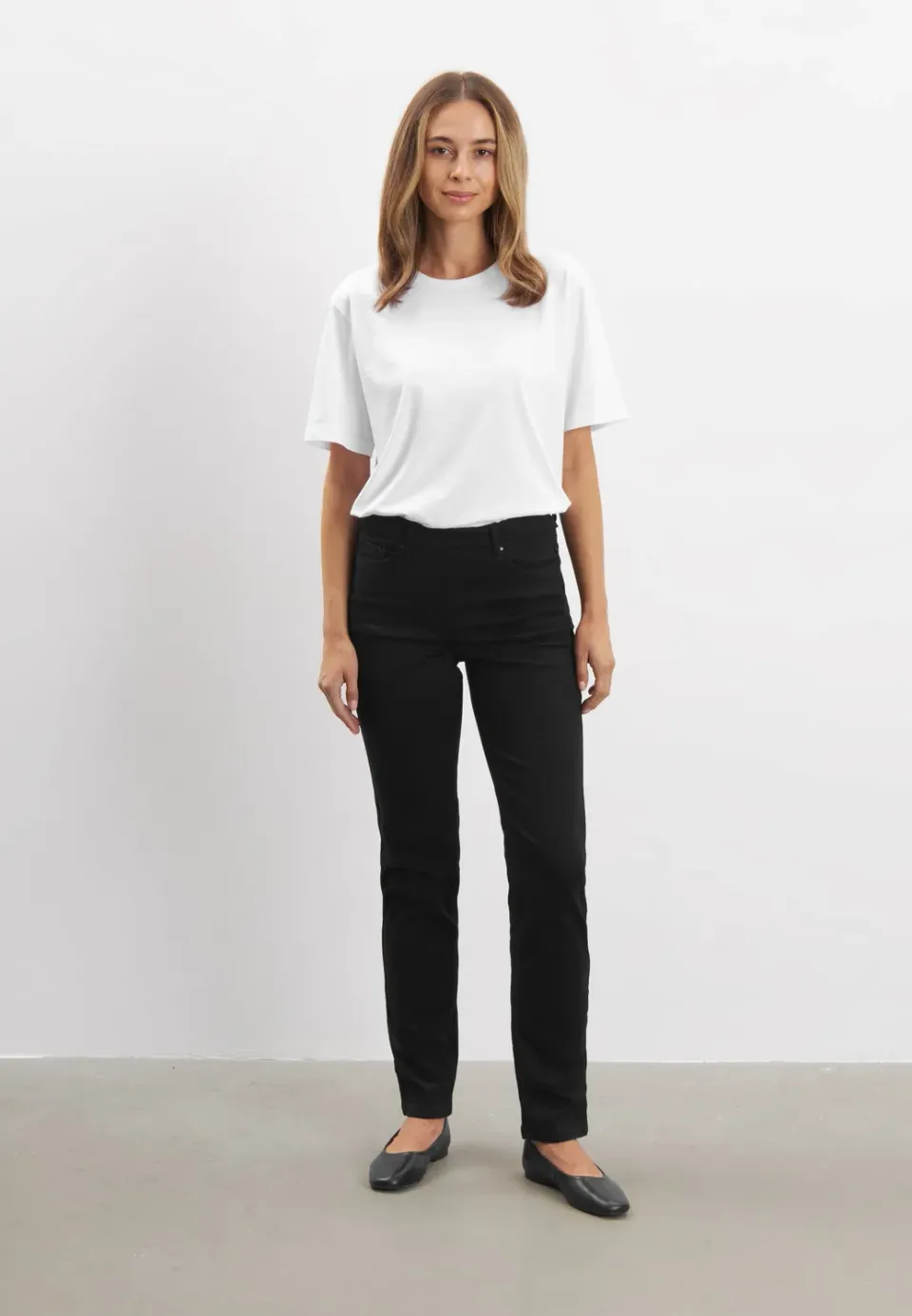 Laurie Hannah Regular ML jeans black denim stretch