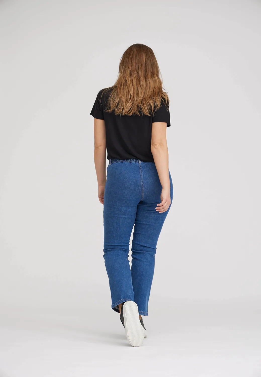 Laurie Violet Relaxed ML jeans Blue Denim stretch