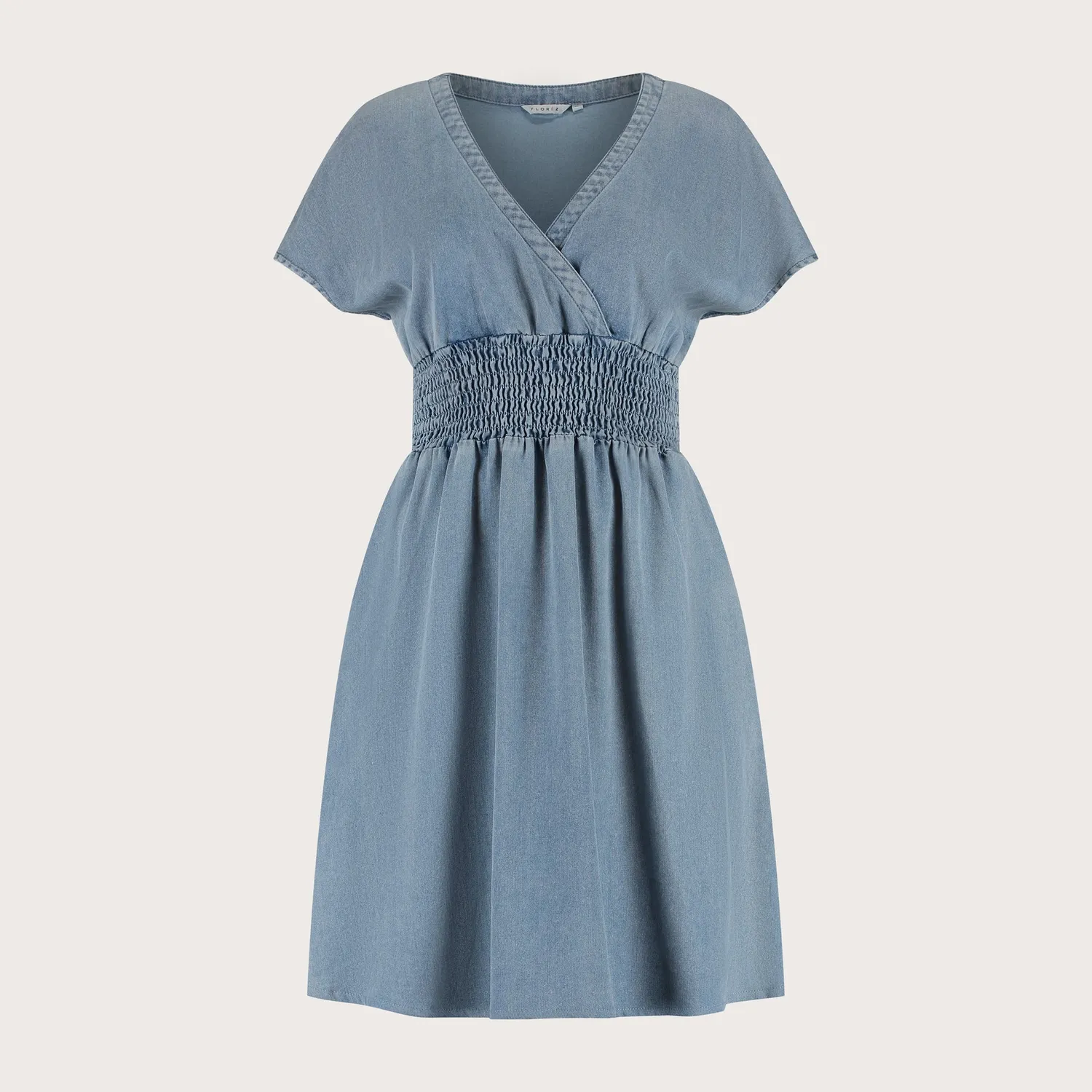 Florez Cati dress jurk Mid Blue maxi