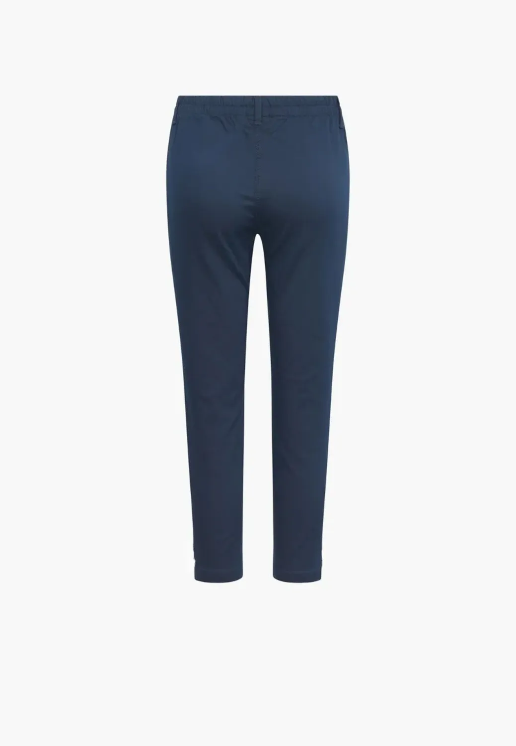 Laurie Ellie Relaxed SL damesbroek Navy 69 cm