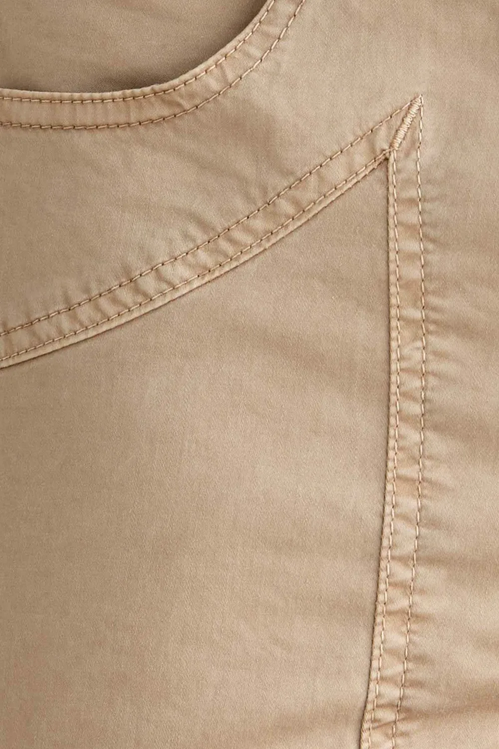 Jeckerson John broek beige slim fit katoen