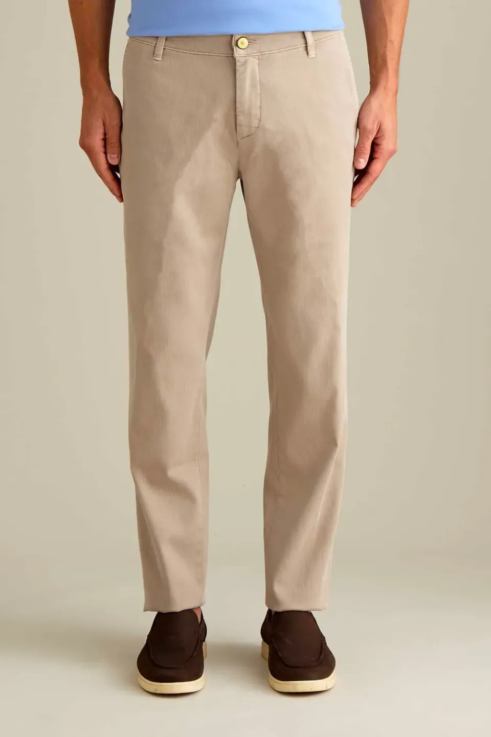 Jeckerson Jack slim fit chino beige cement