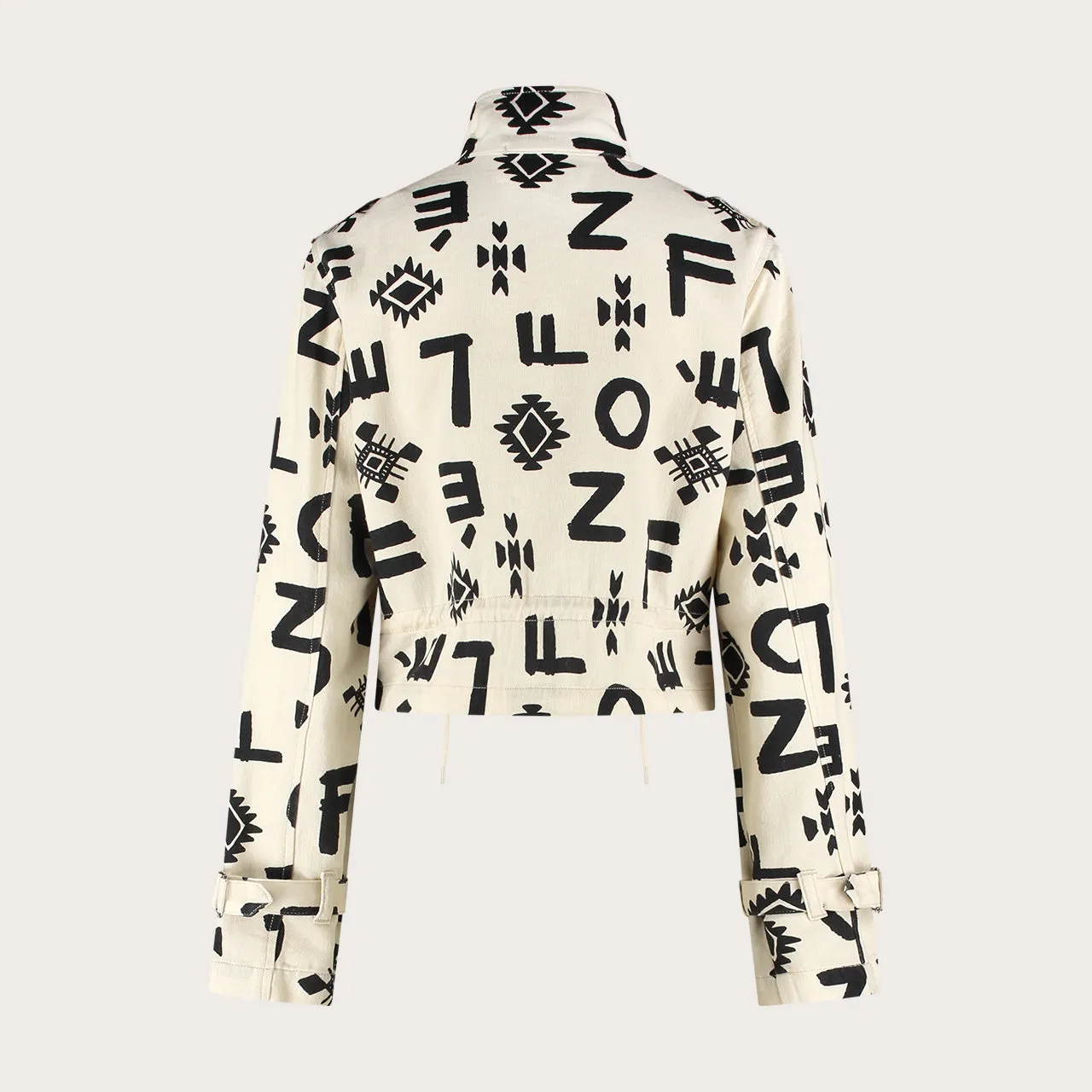 Florez Seven Jacket Letter Print spijkerjack