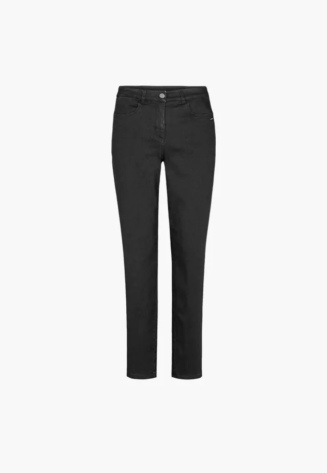 Laurie Serene 100708 Slim ML broek zwart 5-pocket