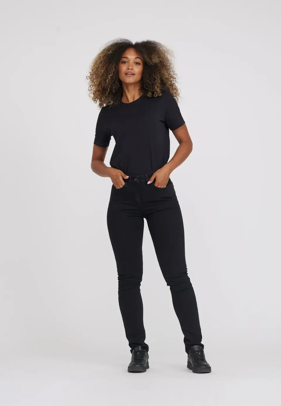 Laurie Laura Slim ML jeans washed black denim