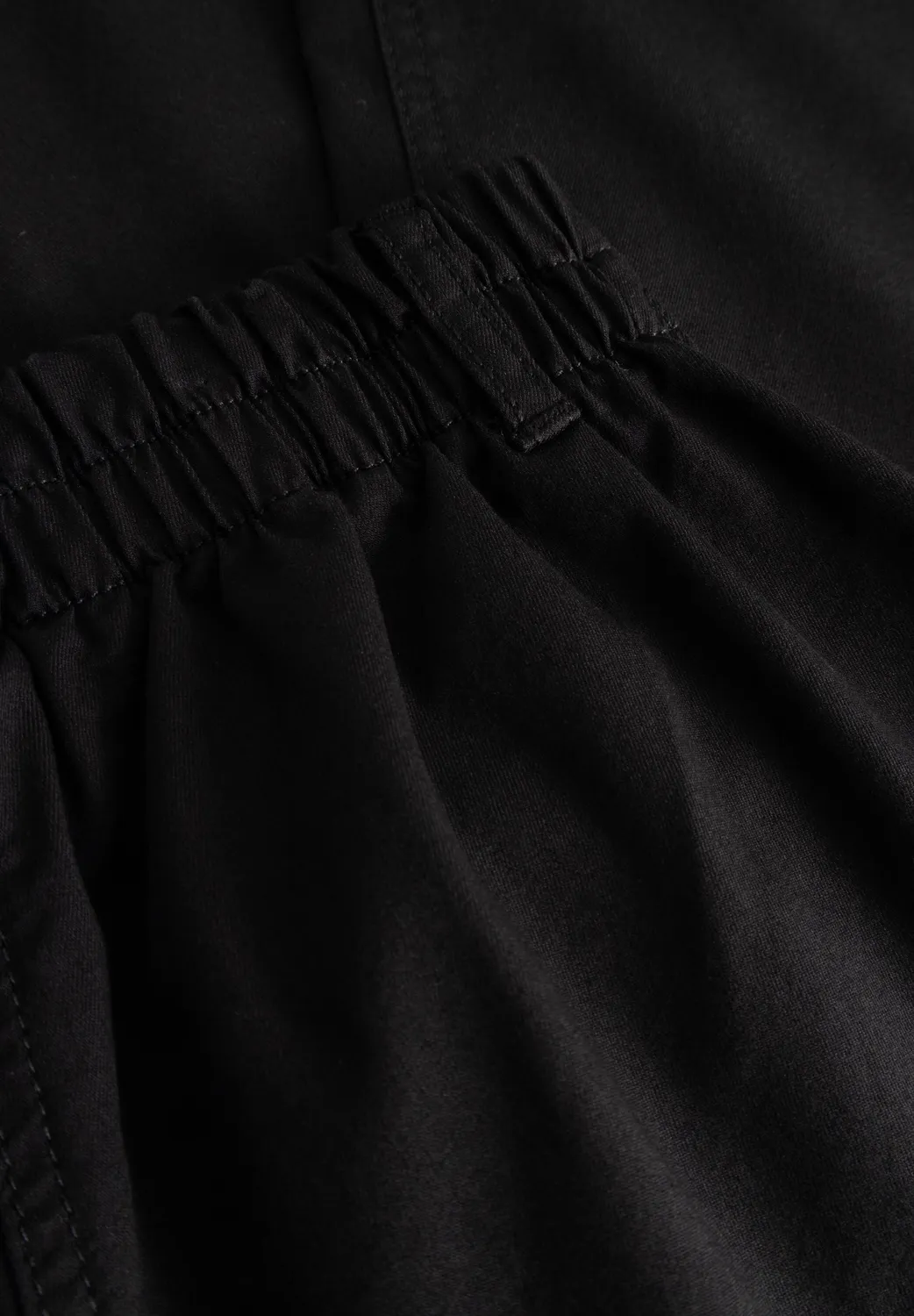Laurie Violet Relaxed ML broek Black biologisch katoen